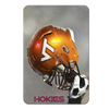 Virginia Tech Hokies - Helmet Held High - College Wall Art #PVC