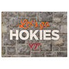 VIRGINIA TECH HOKIES - Lets Go Hokies - College Wall Art #Wood