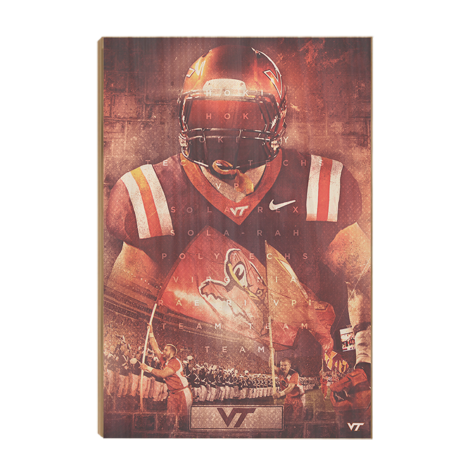 Virginia Tech Hokies - Ultimate Hokie - College Wall Art #Canvas