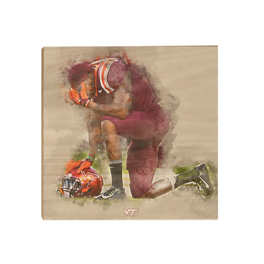 Virginia Tech Hokies - VT Pray - College Wall Art #Canvas