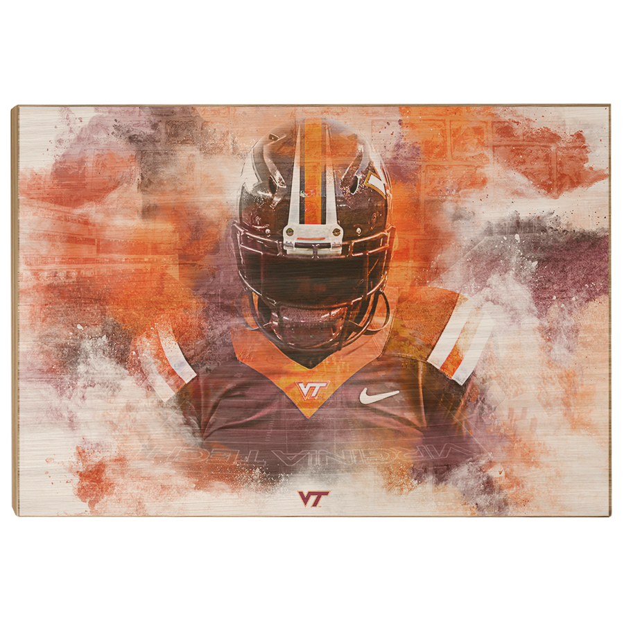 Virginia Tech Hokies - Hokie Stone - College Wall Art #Canvas