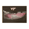 Virginia Tech Hokies - This Is Home #WoodArt