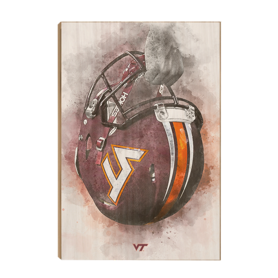 Virginia Tech Hokies - Battle Ready Hokie - College Wall Art #Canvas