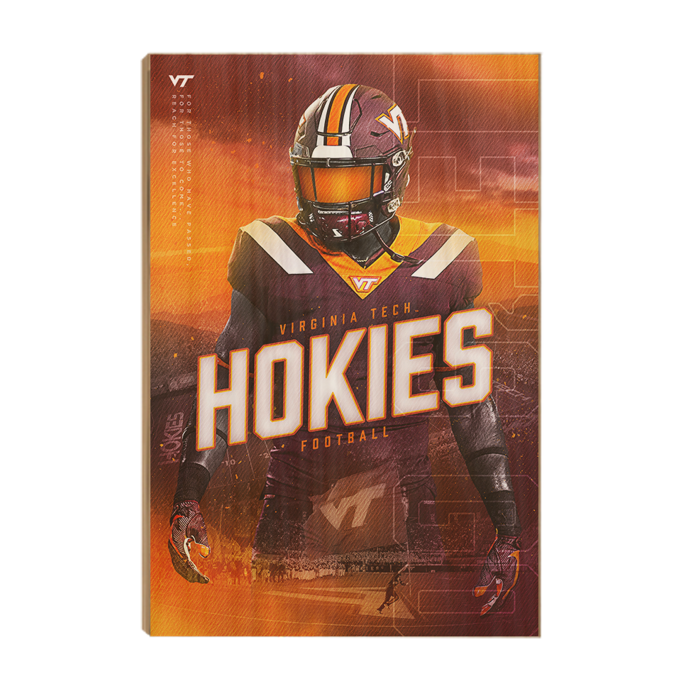 Virginia Tech Hokies - This is Hokie Football - College Wall Art #Canvas