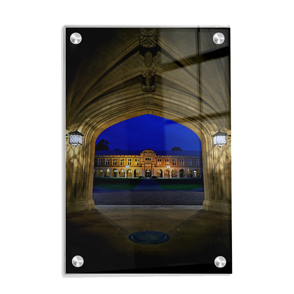 Washington University Bears - Campus Night - College Wall Art #Canvas