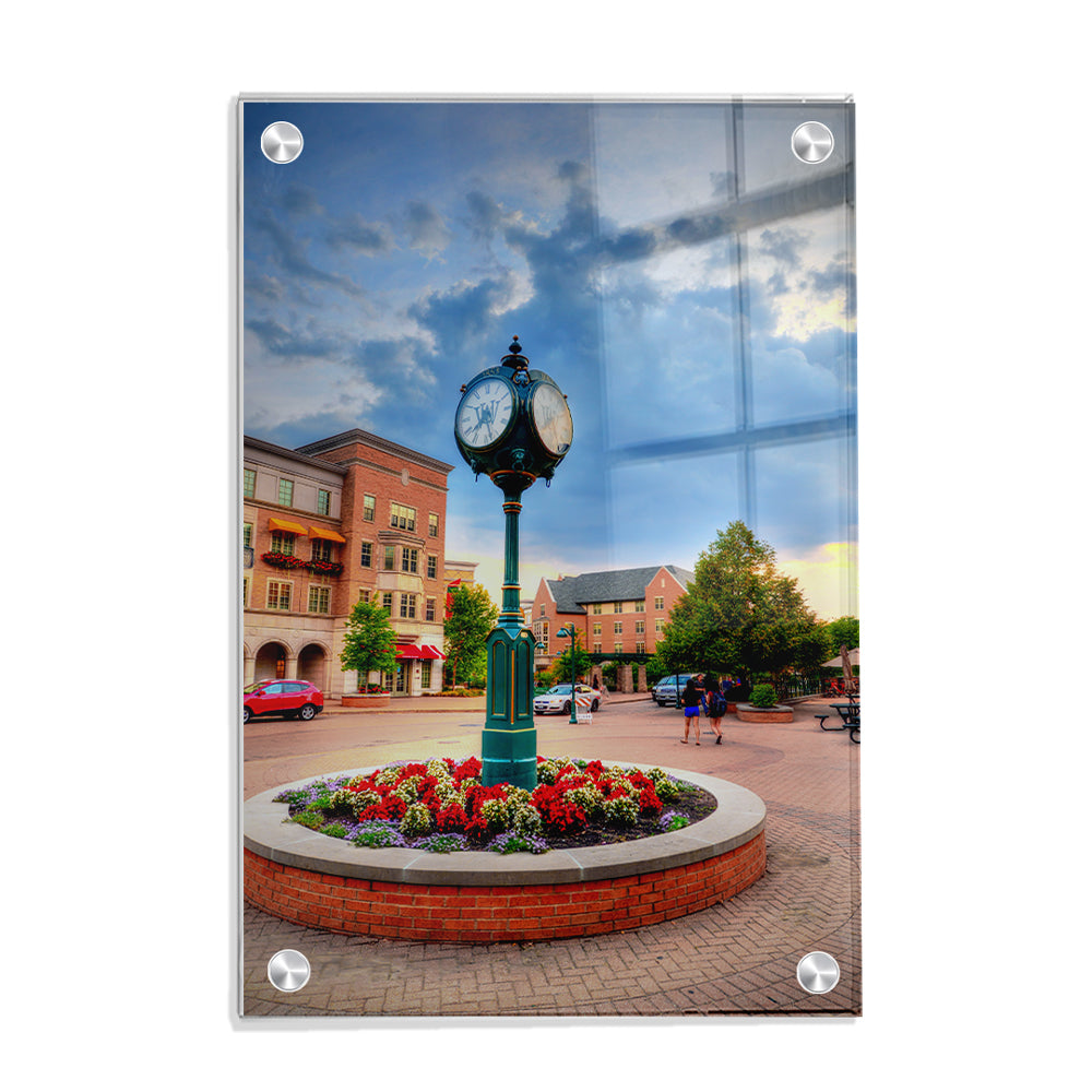 Washington University Bears - Clock Tower - College Wall Art #Canvas