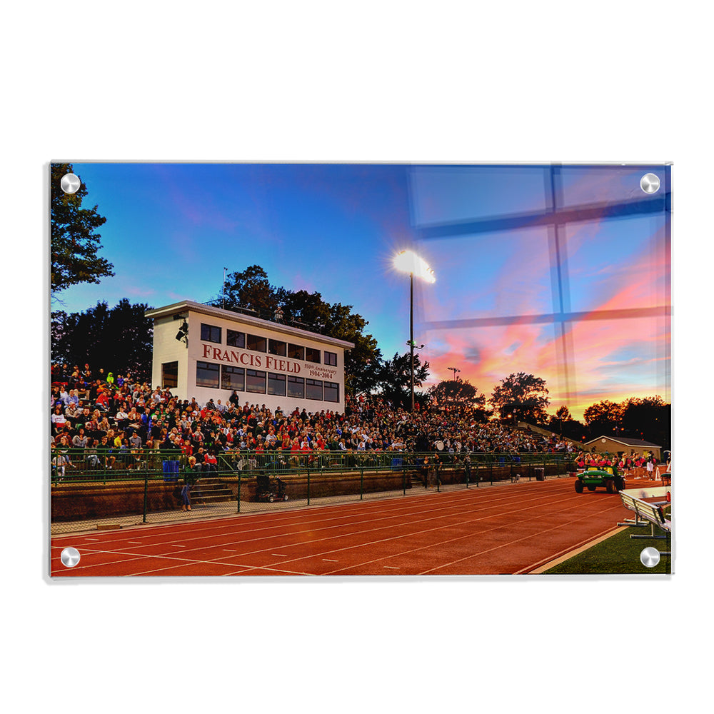 Washington University Bears - Francis Field Sunset - College Wall Art #Canvas