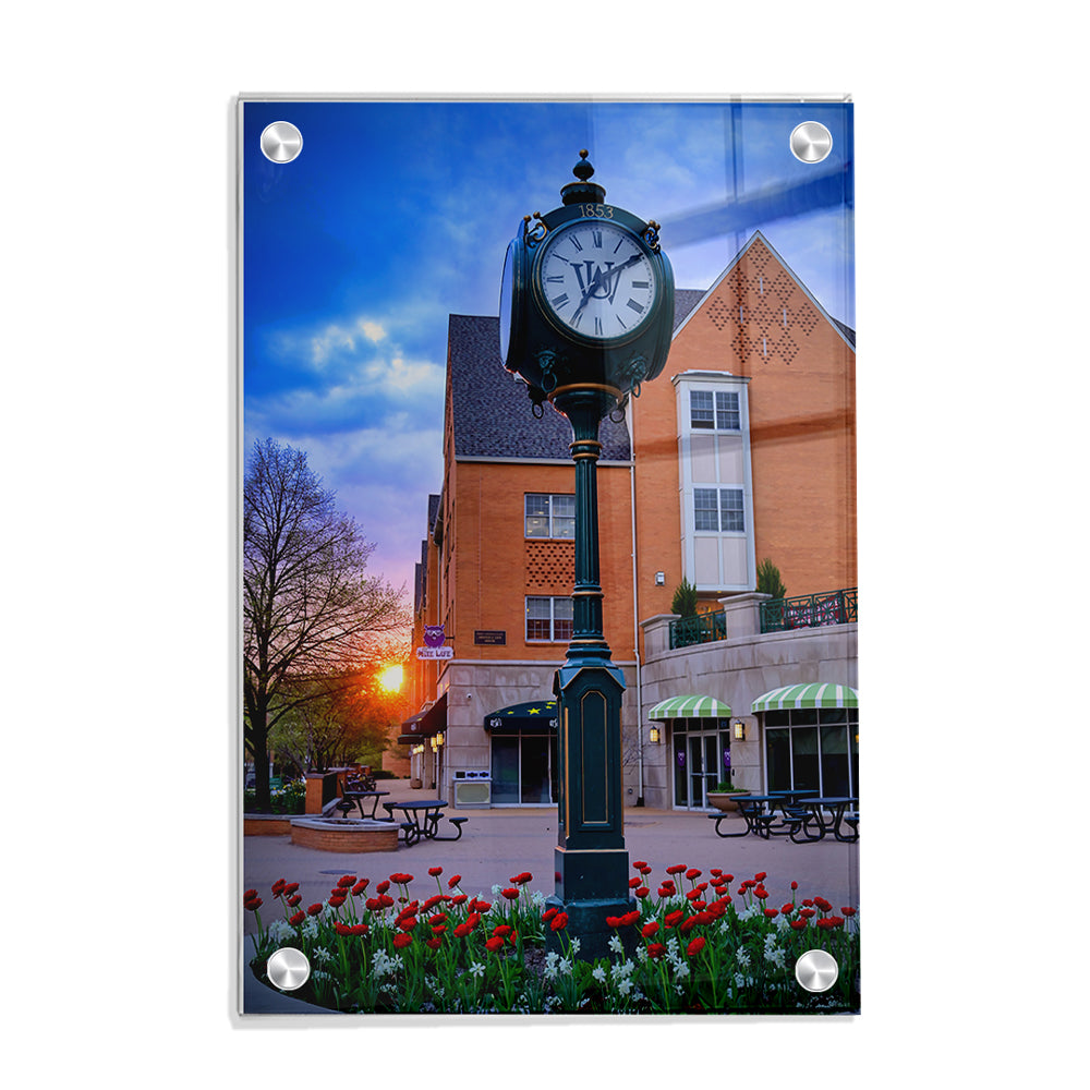 Washington University Bears - Clock Tower Lowers - College Wall Art #Canvas