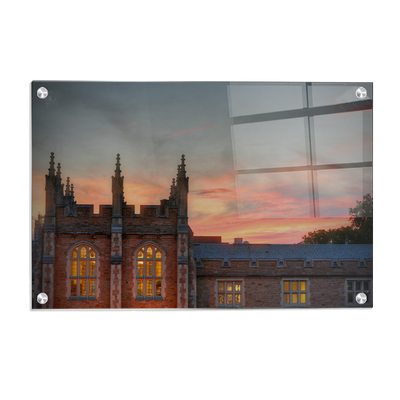 Washington University Bears - Hall Sunset - College Wall Art #Acrylic