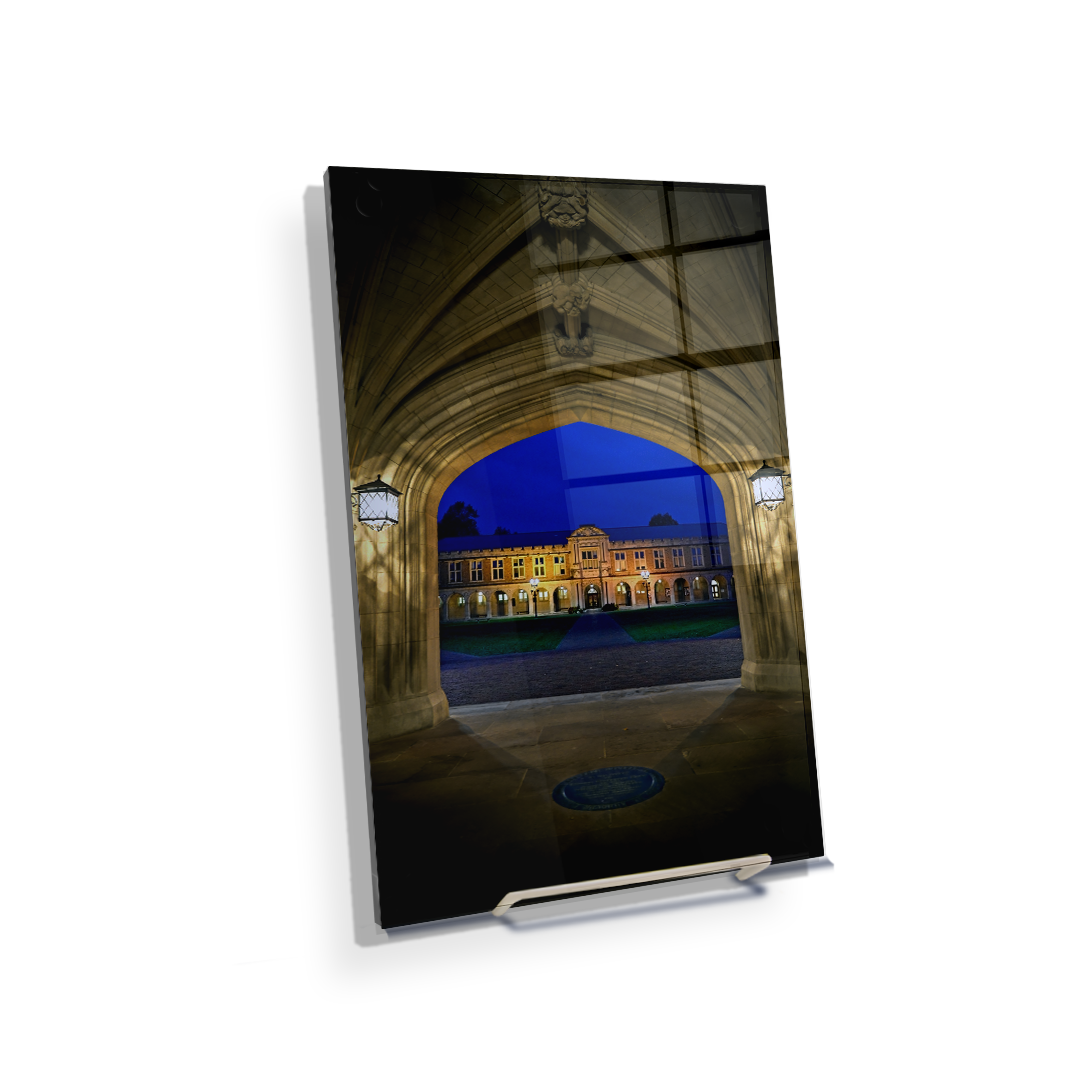 Washington University Bears - Campus Night - College Wall Art #Canvas