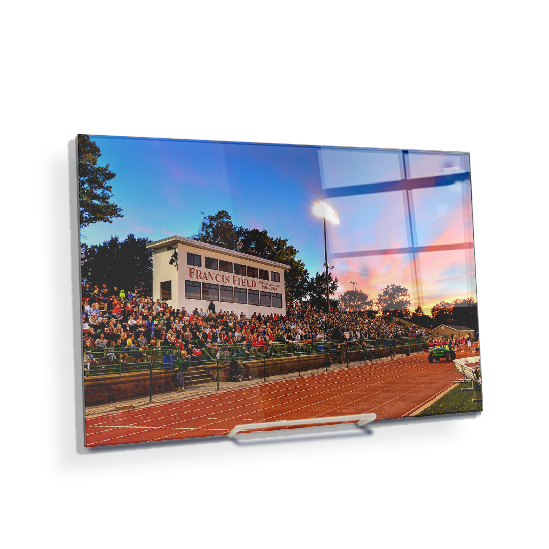 Washington University Bears - Francis Field Sunset - College Wall Art #Canvas
