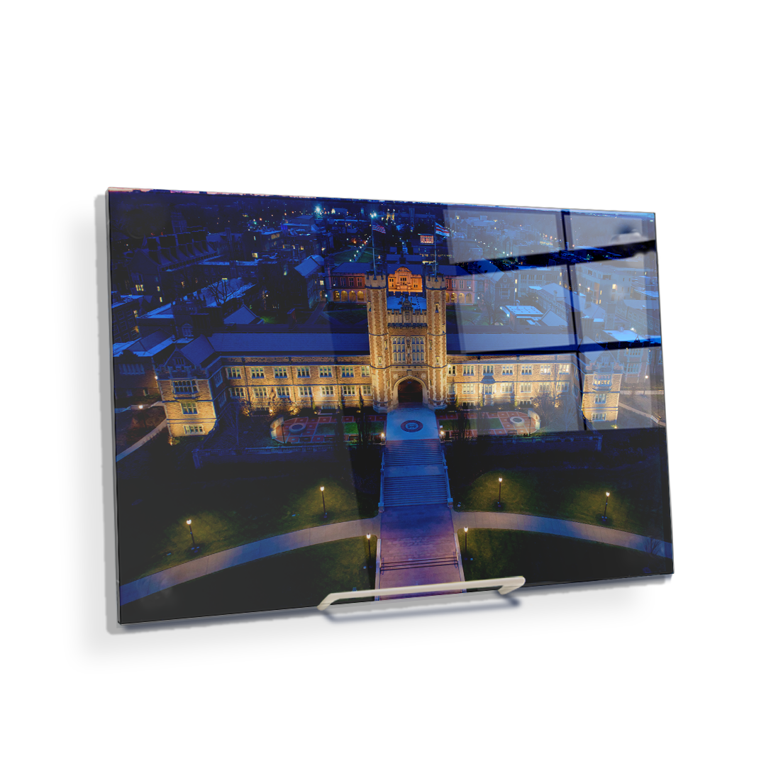 Washington University Bears - Nightfall - College Wall Art #Canvas
