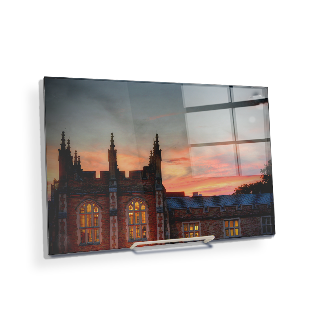 Washington University Bears - Hall Sunset - College Wall Art #Canvas