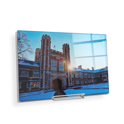 WashU - Brookings Winter - College Wall Art #Acrylic Mini