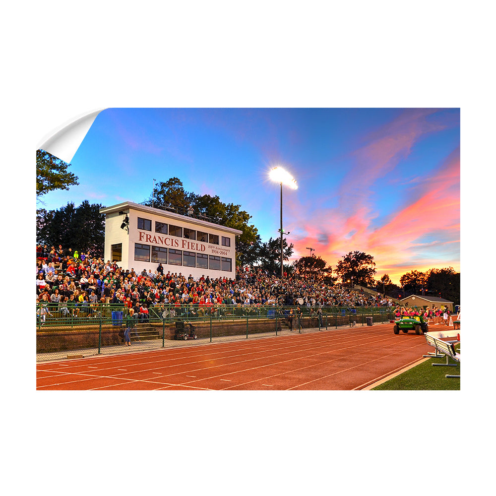 Washington University Bears - Francis Field Sunset - College Wall Art #Canvas