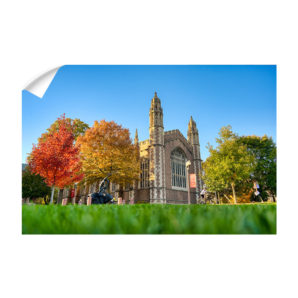 Washington University Bears - Autumn - College Wall Art #Canvas