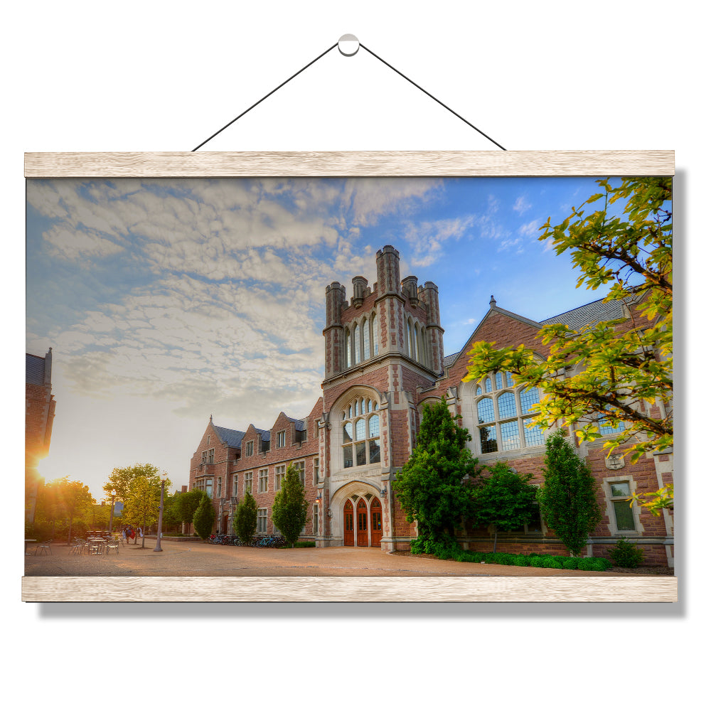 Washington University Bears - Anheuser Busch Hall - College Wall Art #Canvas