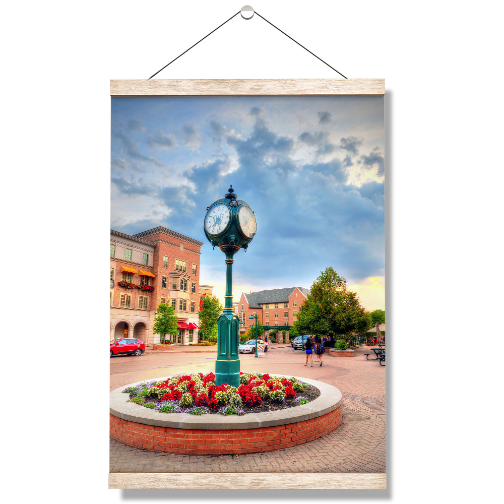 Washington University Bears - Clock Tower - College Wall Art #Canvas