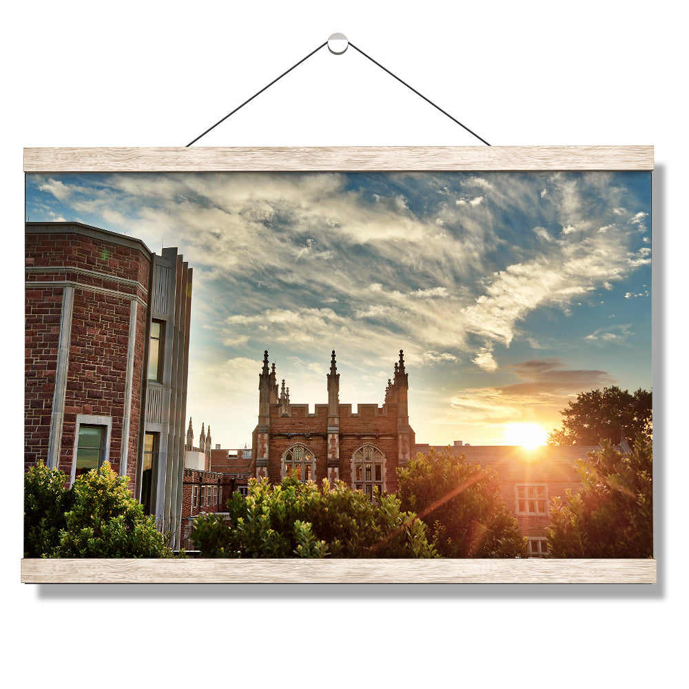 Washington University Bears - Campus Sunrise - College Wall Art #Canvas