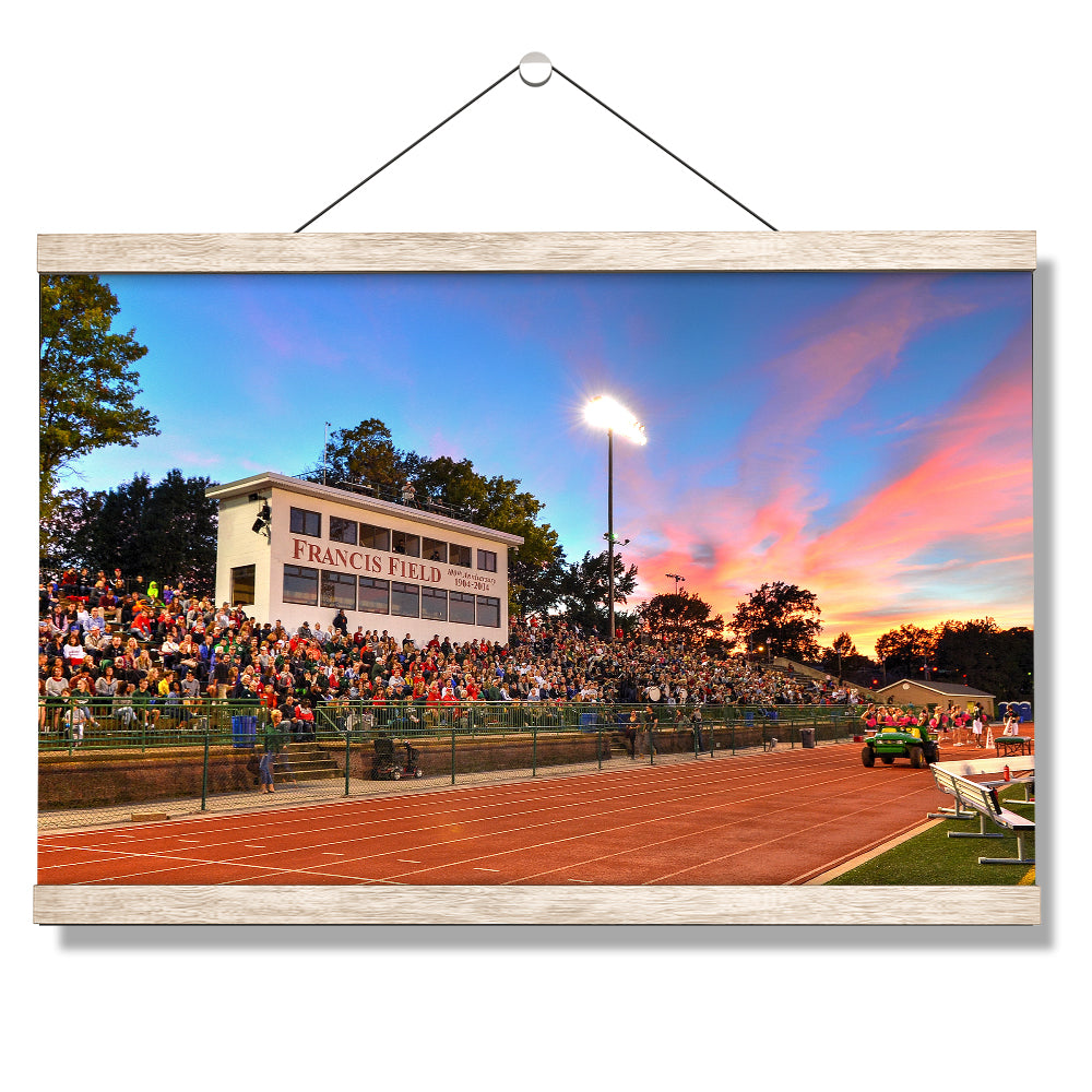 Washington University Bears - Francis Field Sunset - College Wall Art #Canvas