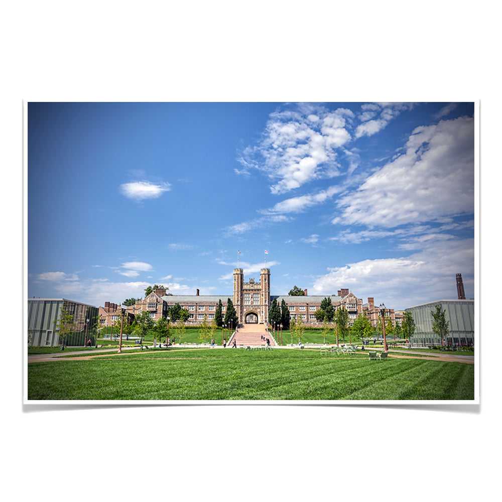 Washington University Bears - Campus - College Wall Art #Canvas