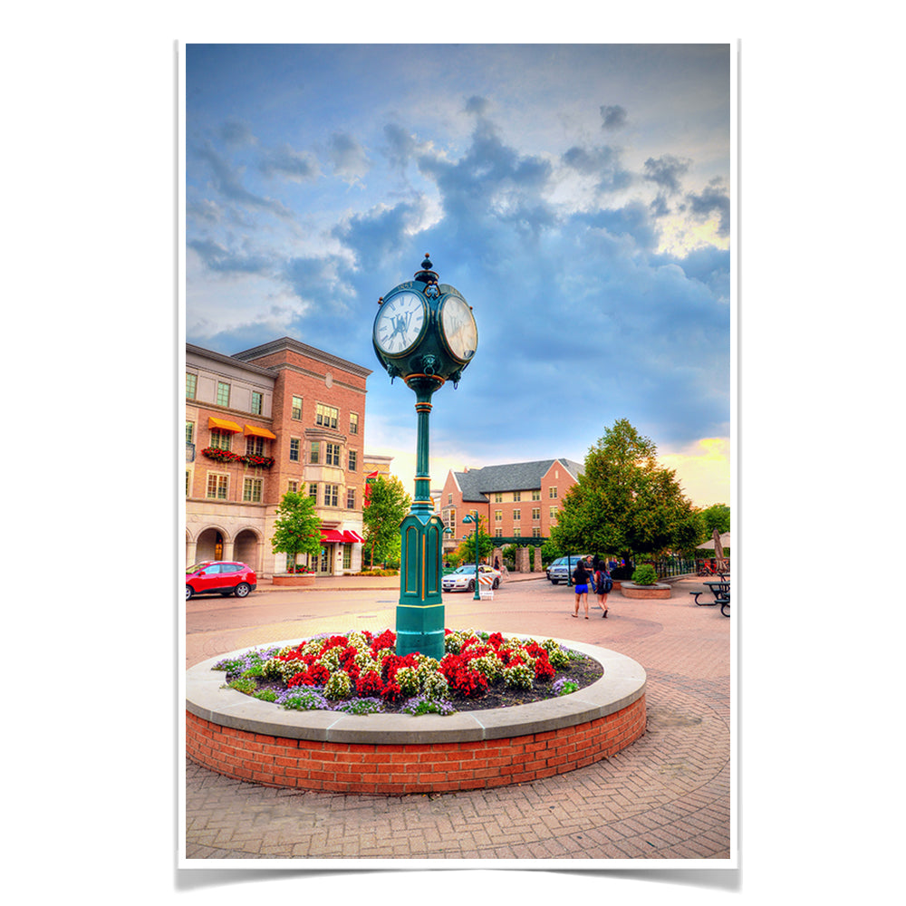 Washington University Bears - Clock Tower - College Wall Art #Canvas