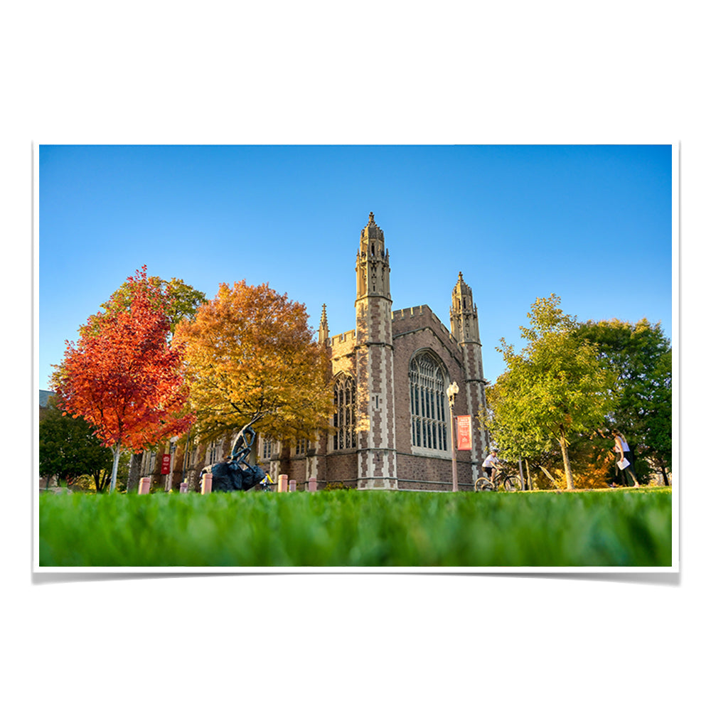 Washington University Bears - Autumn - College Wall Art #Canvas