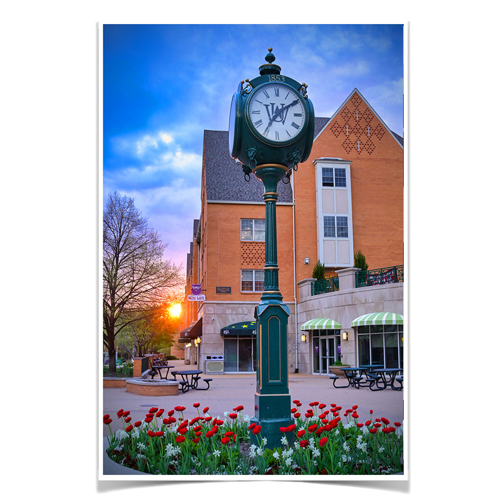 Washington University Bears - Clock Tower Lowers - College Wall Art #Canvas