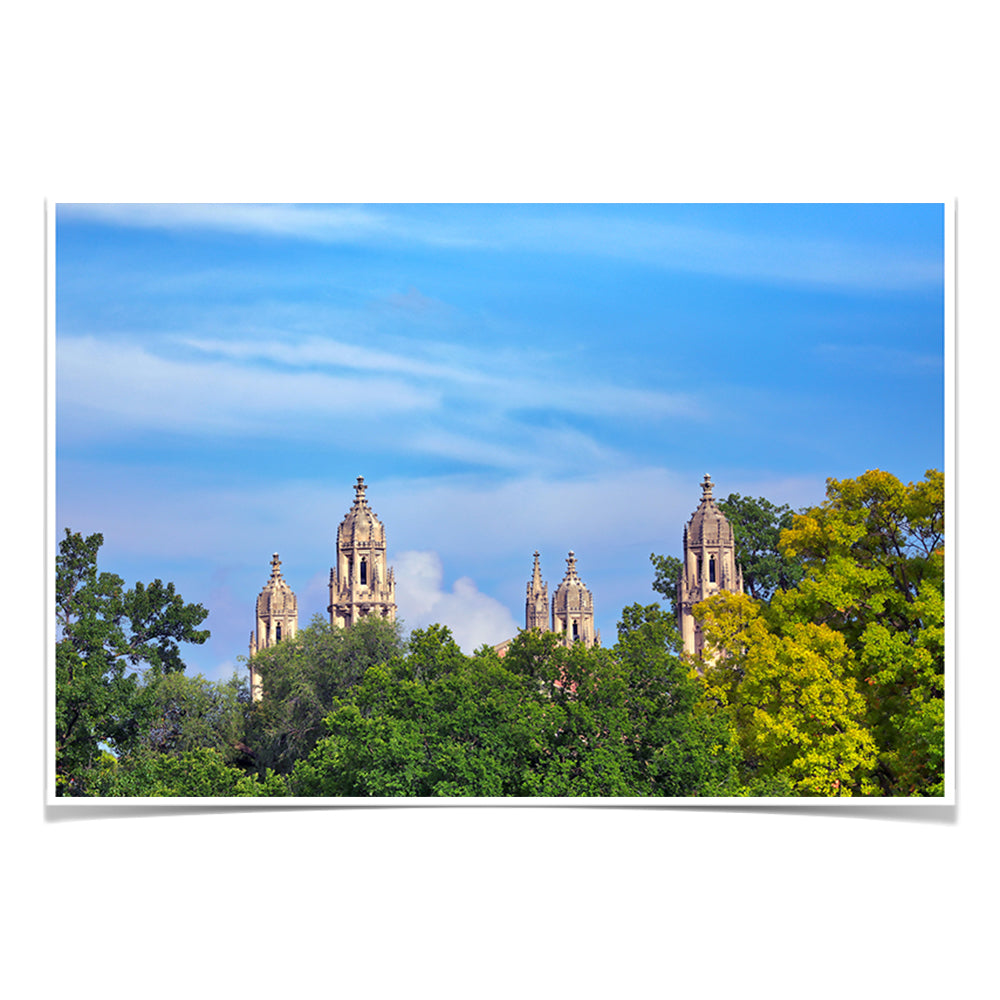 Washington University Bears - The Skyline - College Wall Art #Canvas