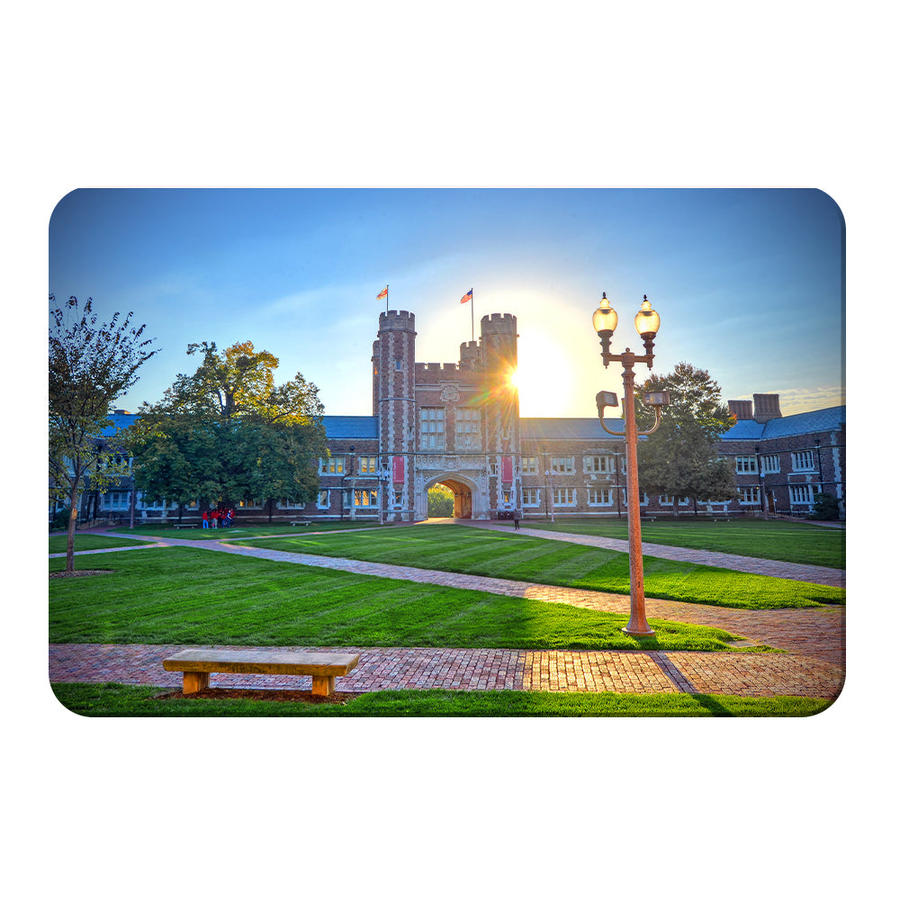 Washington University Bears - Brookings Sunset - College Wall Art #Canvas