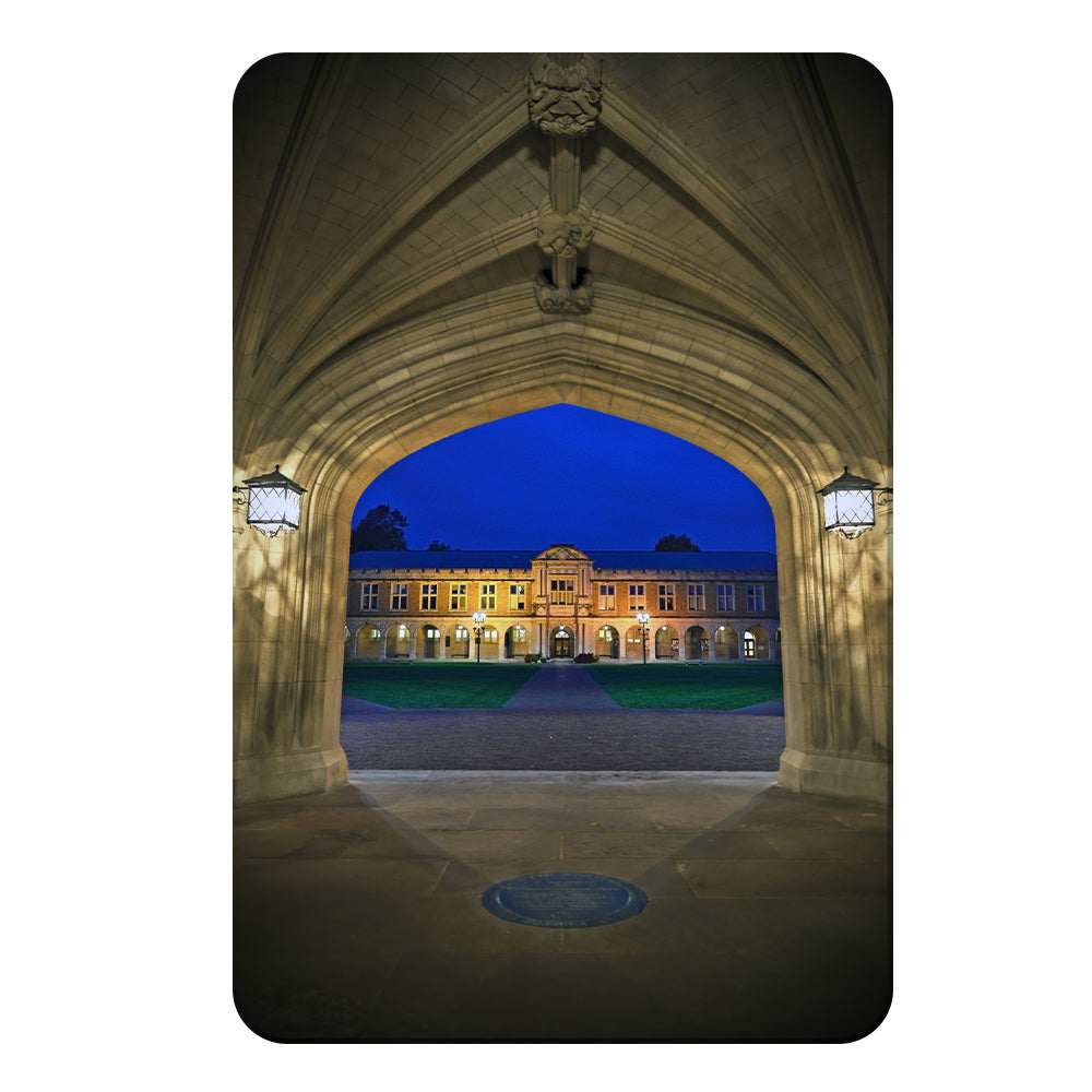Washington University Bears - Campus Night - College Wall Art #Canvas