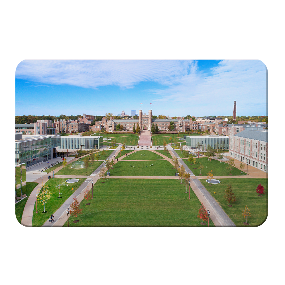 Washington University Bears - Campus Aerial - College Wall Art #Canvas
