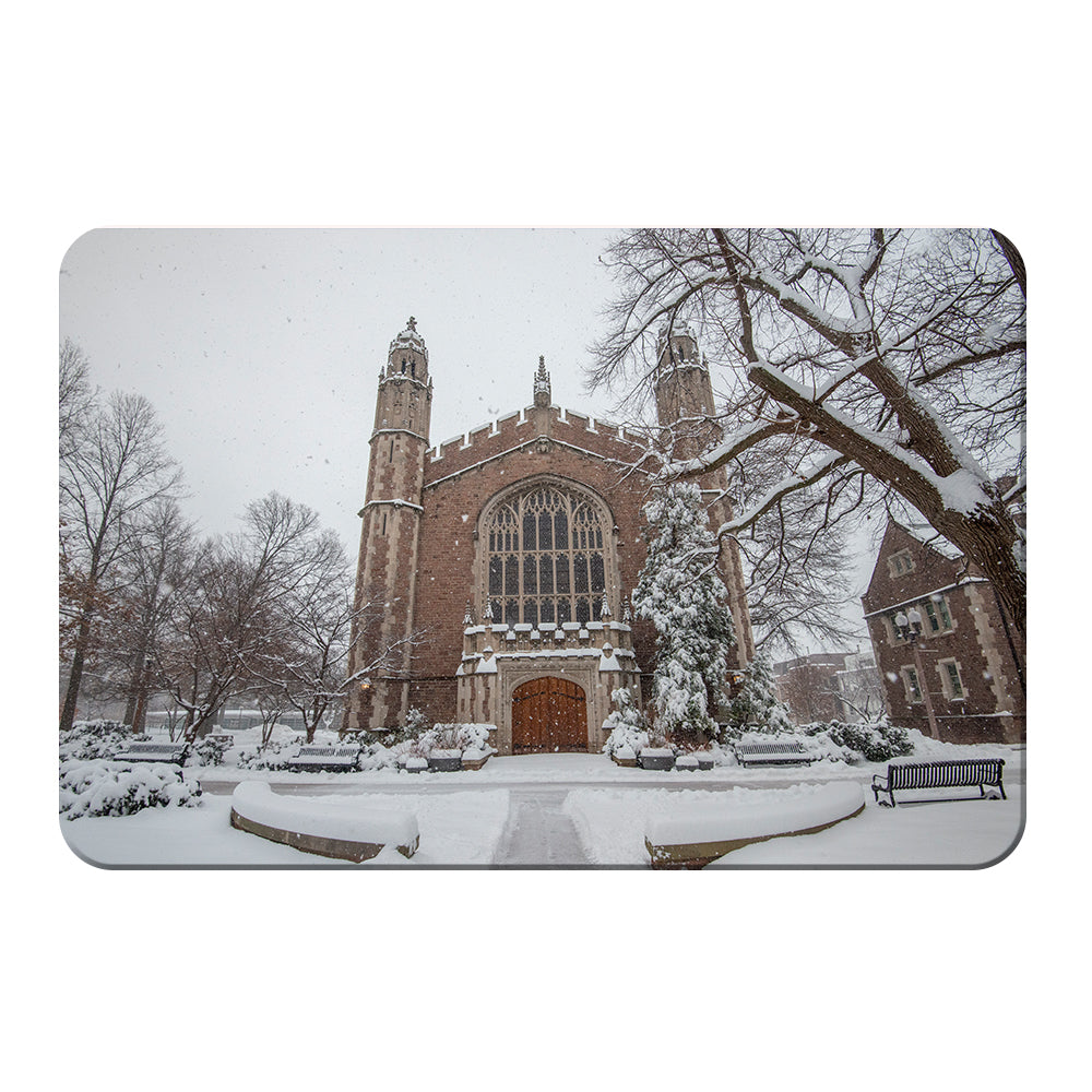 Washington University Bears - Winter Storm - College Wall Art #Canvas