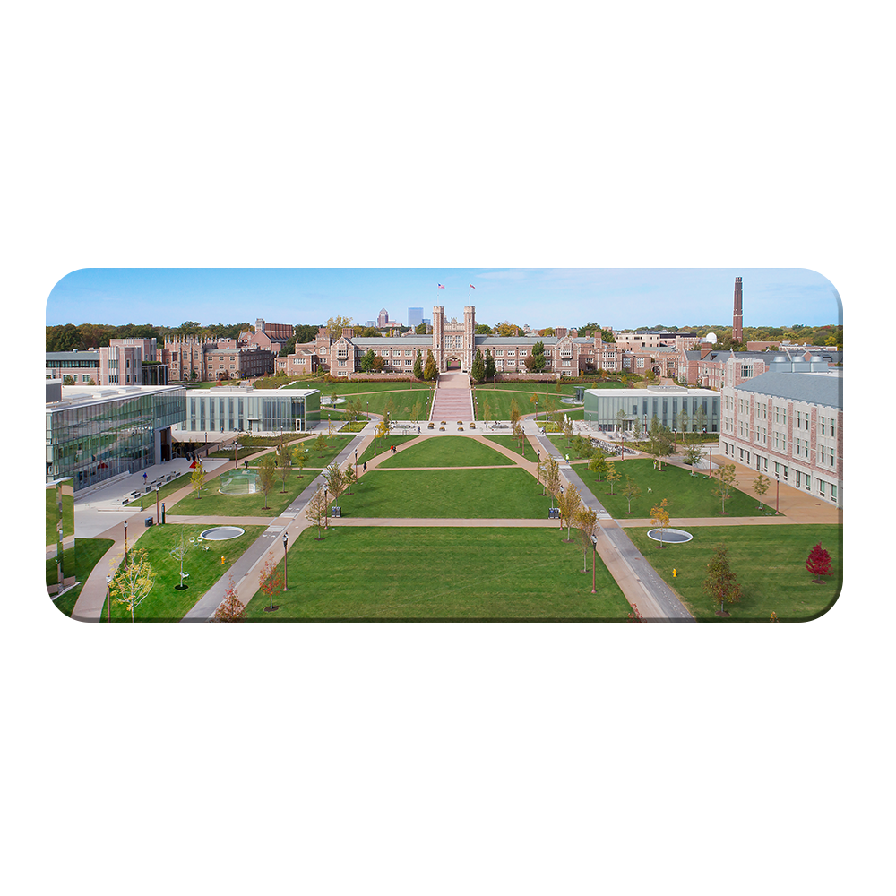 Washington University Bears - Washington U Aerial Panoramic - College Wall Art #Canvas