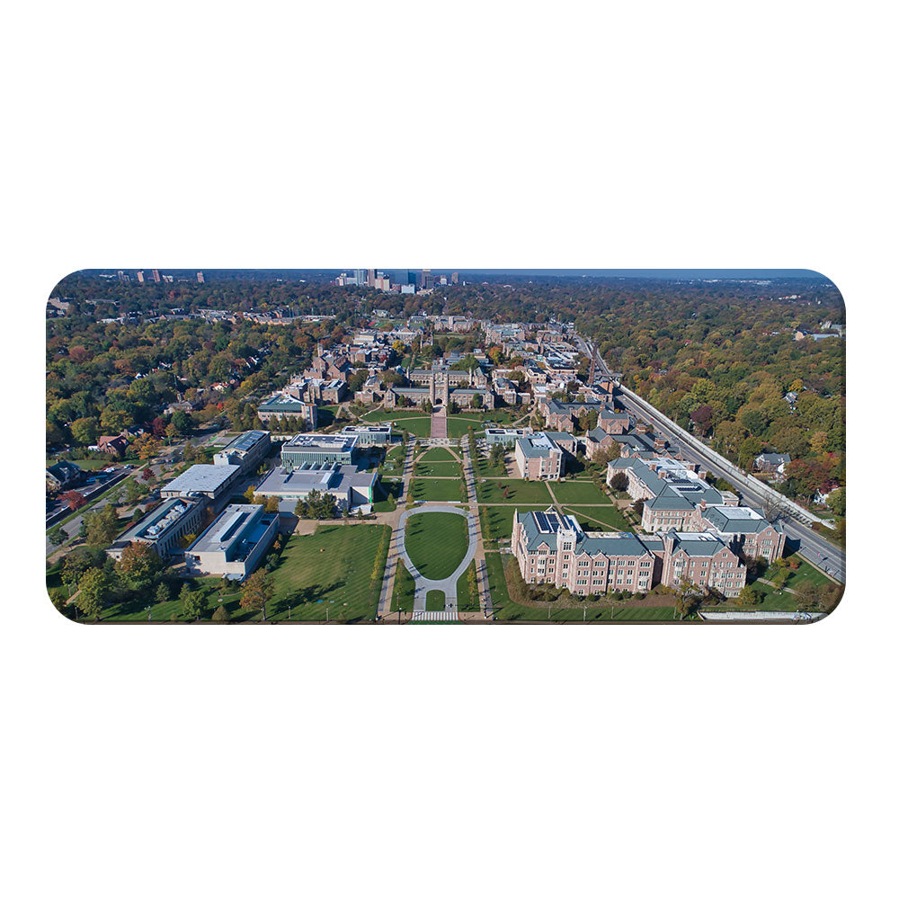 WashU - Summer Danforth Campus Aerial Panoramic - College Wall Art #Canvas