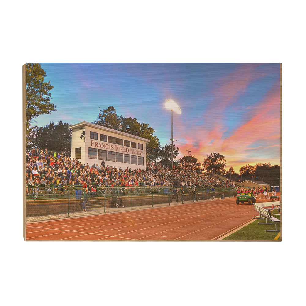 Washington University Bears - Francis Field Sunset - College Wall Art #Canvas