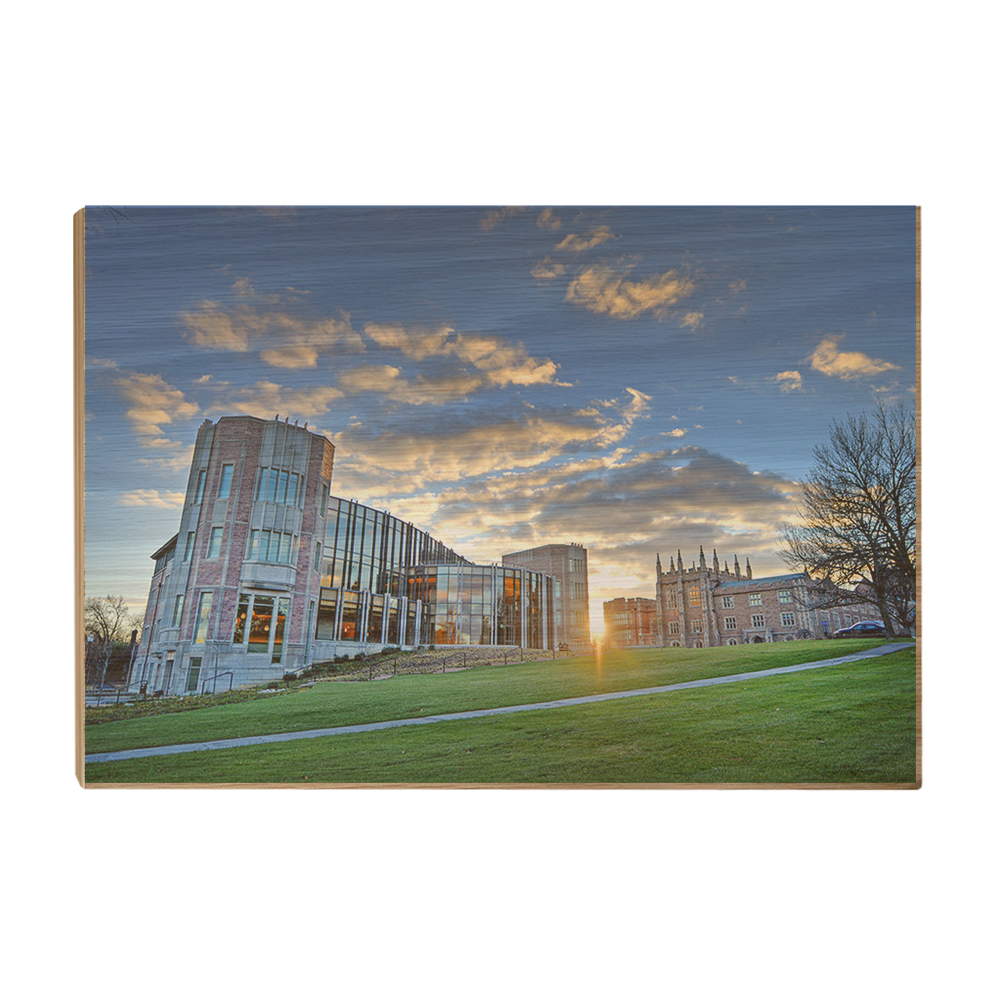 Washington University Bears - Campus Sunset - College Wall Art #Canvas