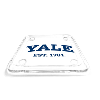 Yale Bulldogs - Yale Established 1701 Drink Coaster
