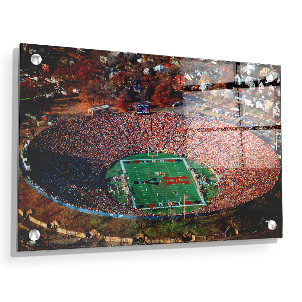 Yale Bulldogs - Yale Bowl - College Wall Art #Canvas