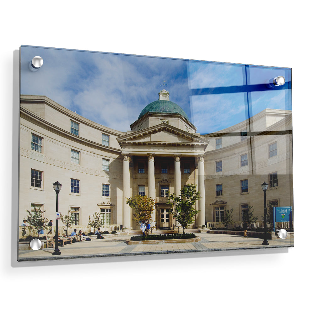 Yale Bulldogs - Sterling Hall of Medicine - College Wall Art #Canvas