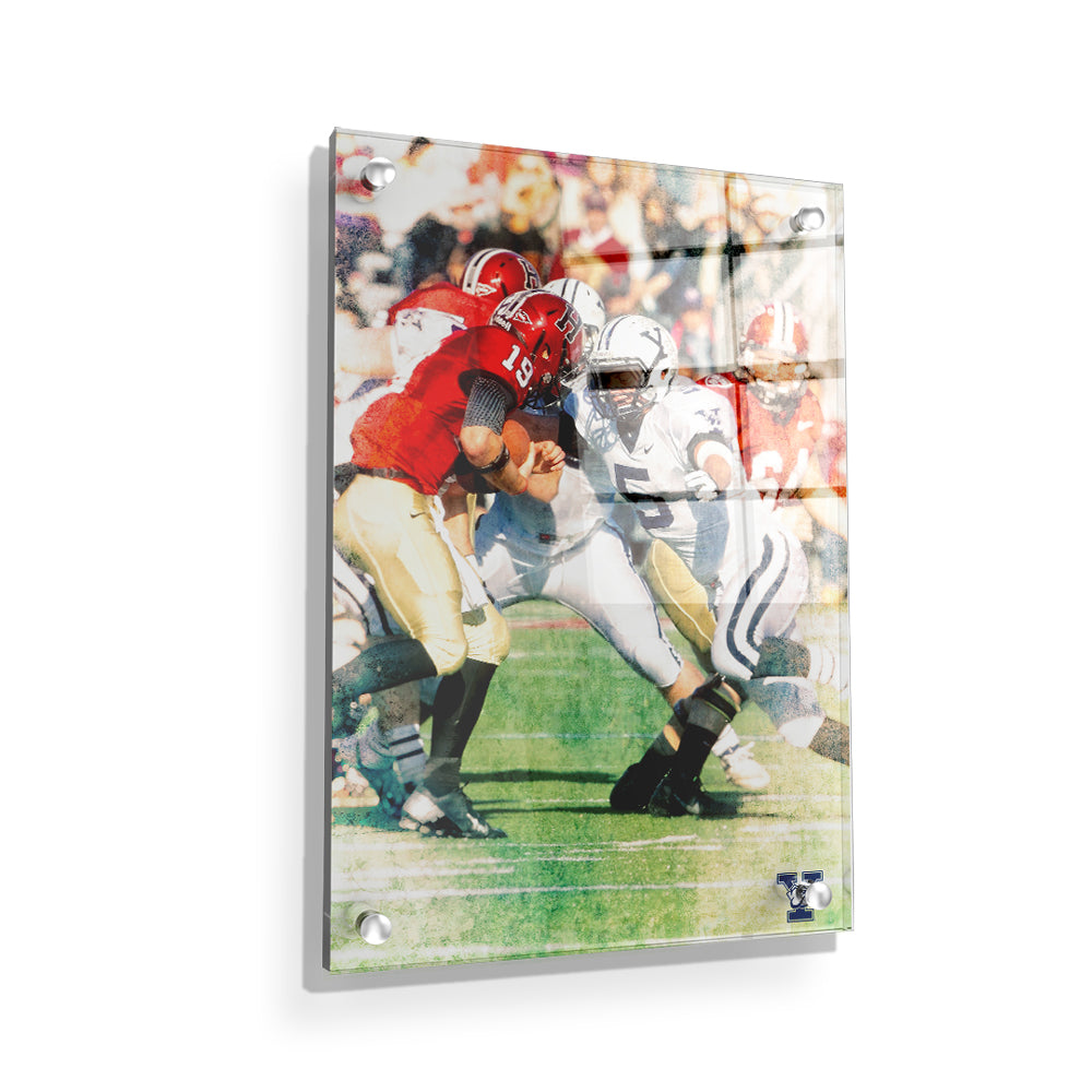 Yale Bulldogs - Yale Football - College Wall Art #Canvas