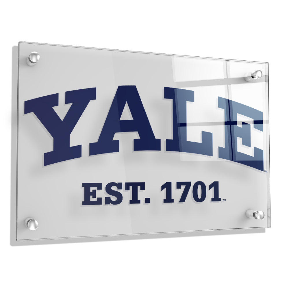 Yale Bulldogs - Yale established 1701 #Canvas