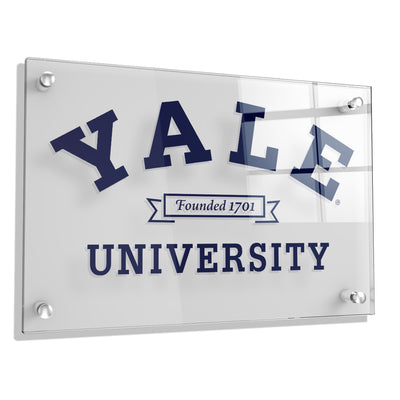 Yale Bulldogs - Yale University founded 1701 #Acrylic