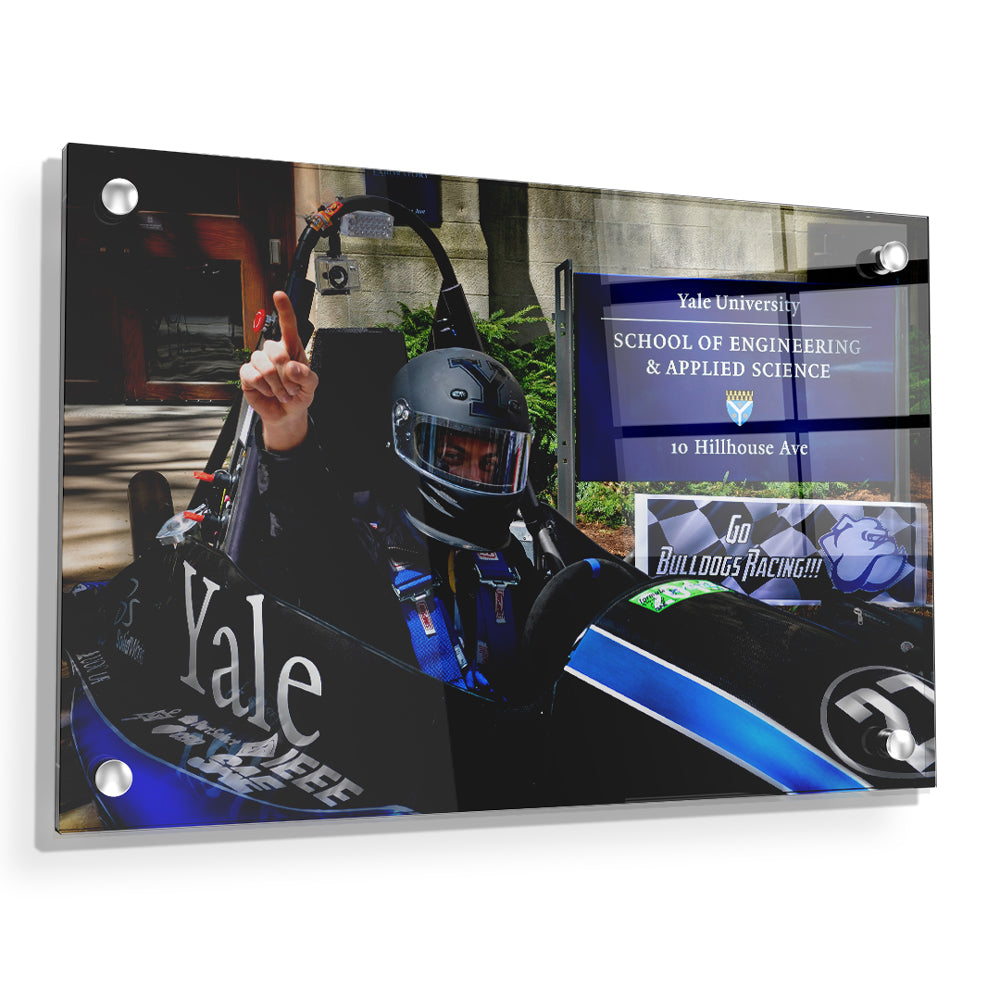 Yale Bulldogs - Bull Dog Racing #Canvas