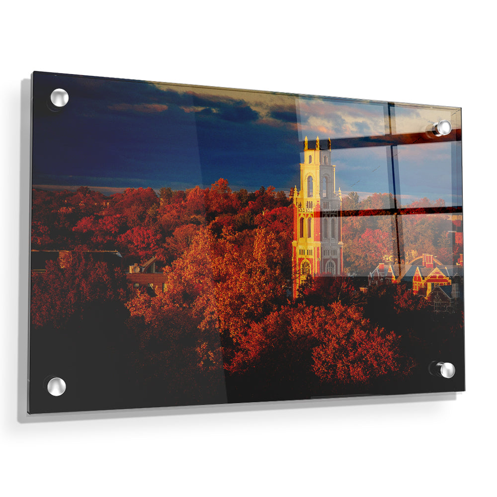 Yale Bulldogs - Fall Franklin Tower #Canvas