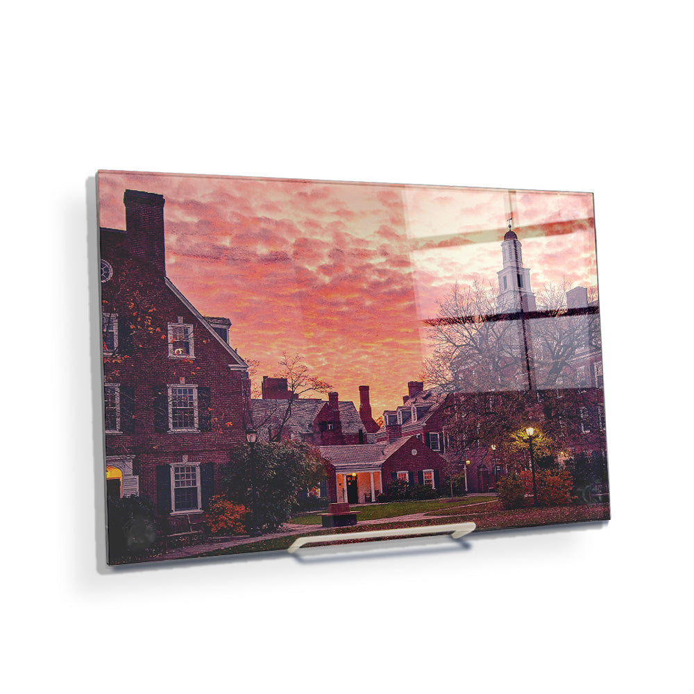 Yale Bulldogs - Campus Sunset #Canvas