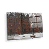 Yale Bulldogs - Snow on the old campus - College Wall Art #Acrylic Mini