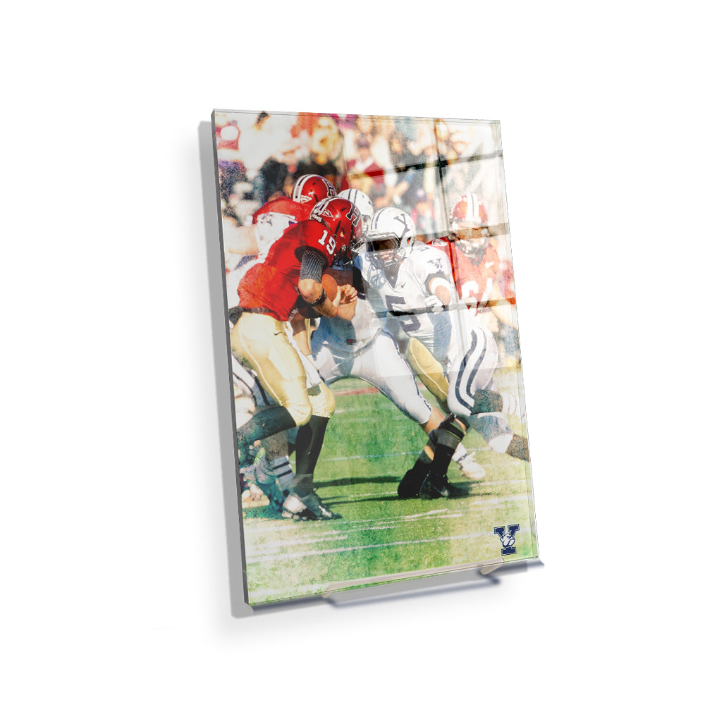 Yale Bulldogs - Yale Football - College Wall Art #Canvas