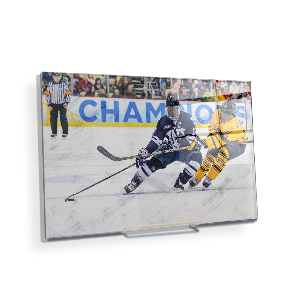Yale Bulldogs - Mens Hockey - College Wall Art #Canvas