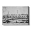 Yale Bulldogs - Vintage 1807 The Buildings of Yale College - College Wall Art #Canvas